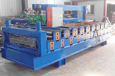 China CER Doppelschicht-Rolle, die Maschine, trapezoide Blatt-Rolle bildet Maschine bildet fournisseur