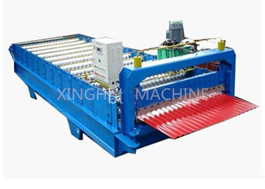 China Die farbige Stahldachplatte-Rolle, die Maschine bildet, walzen die Formung von Maschinen kalt fournisseur