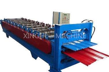 China PPGI-Stahldoppelschicht-Rolle, die Maschine für die Herstellung der Fabrik-Wand bildet fournisseur