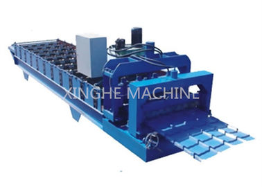 China Industrielle Aluminiumschritt-Fliesen-Rolle, die Maschine mit Metallslitter-Maschine bildet  fournisseur