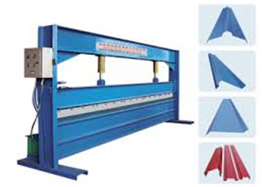 China Blaues Breiten-hydraulisches Blatt-verbiegende Maschine der Farbe4m für galvanisierte Stahlspule fournisseur