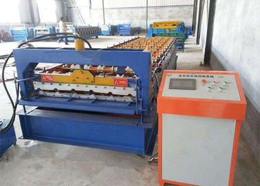 China Grüne Farbdeckungs-Blatt-Rolle, die Maschine mit Edelstahl-Dia bildet fournisseur