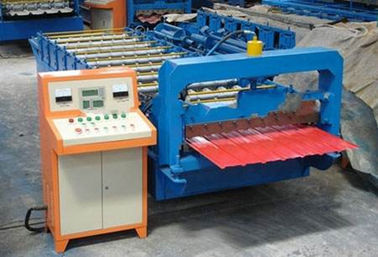 China trapezoide Blatt-Rolle 3KW 380V, die Maschine für die Stahlwand-Herstellung bildet fournisseur