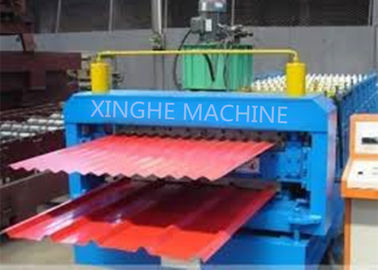 China Galvanisierte Metalldoppelschicht-Deckungs-Blatt-Rolle, die Maschinen-/Rollenehemalige Maschinerie bildet fournisseur