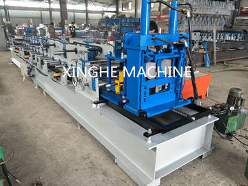 China Automatische Metallkanal-Stahlträger C Z Purlin-Rolle, welche schnell die Maschine austauschbar bildet fournisseur