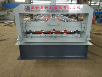 China Stahlfliesen-Art bunte überzogene Metalldachplatte-Steinrolle 4kw 380V PPGI, die Maschine bildet fournisseur
