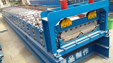 China CER blaue Farbe walzen die Formung von Maschinen MIT 3 - 6m/minimale Verarbeitungs-Geschwindigkeit kalt fournisseur